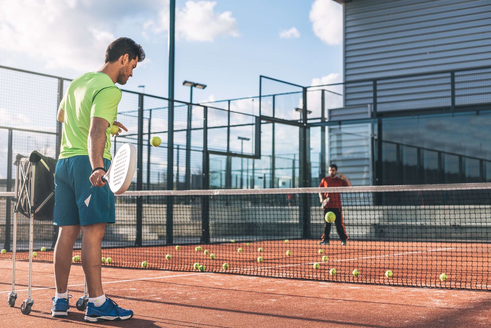 costruzione campo padel