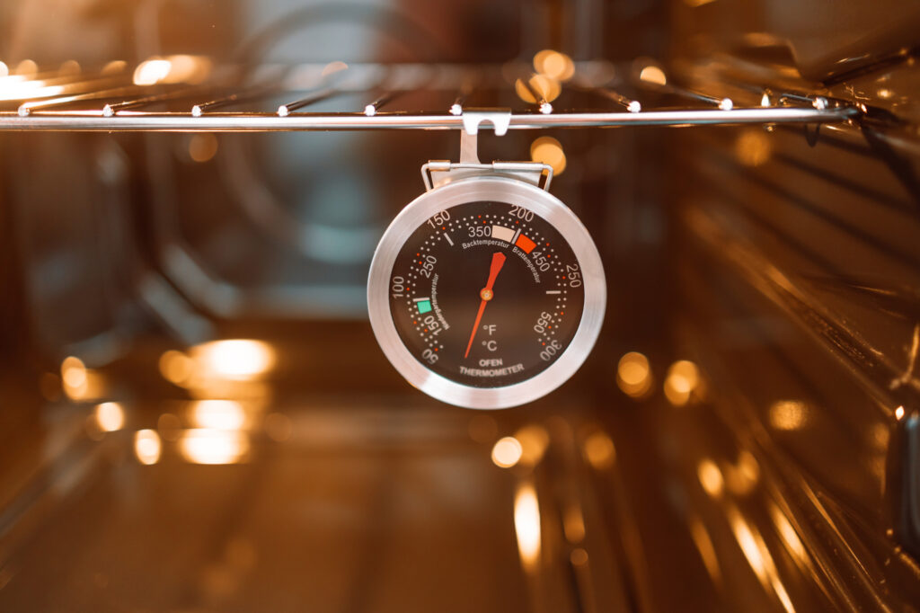 Termometri da forno per controllare la temperatura di forni, barbecue e caldaie